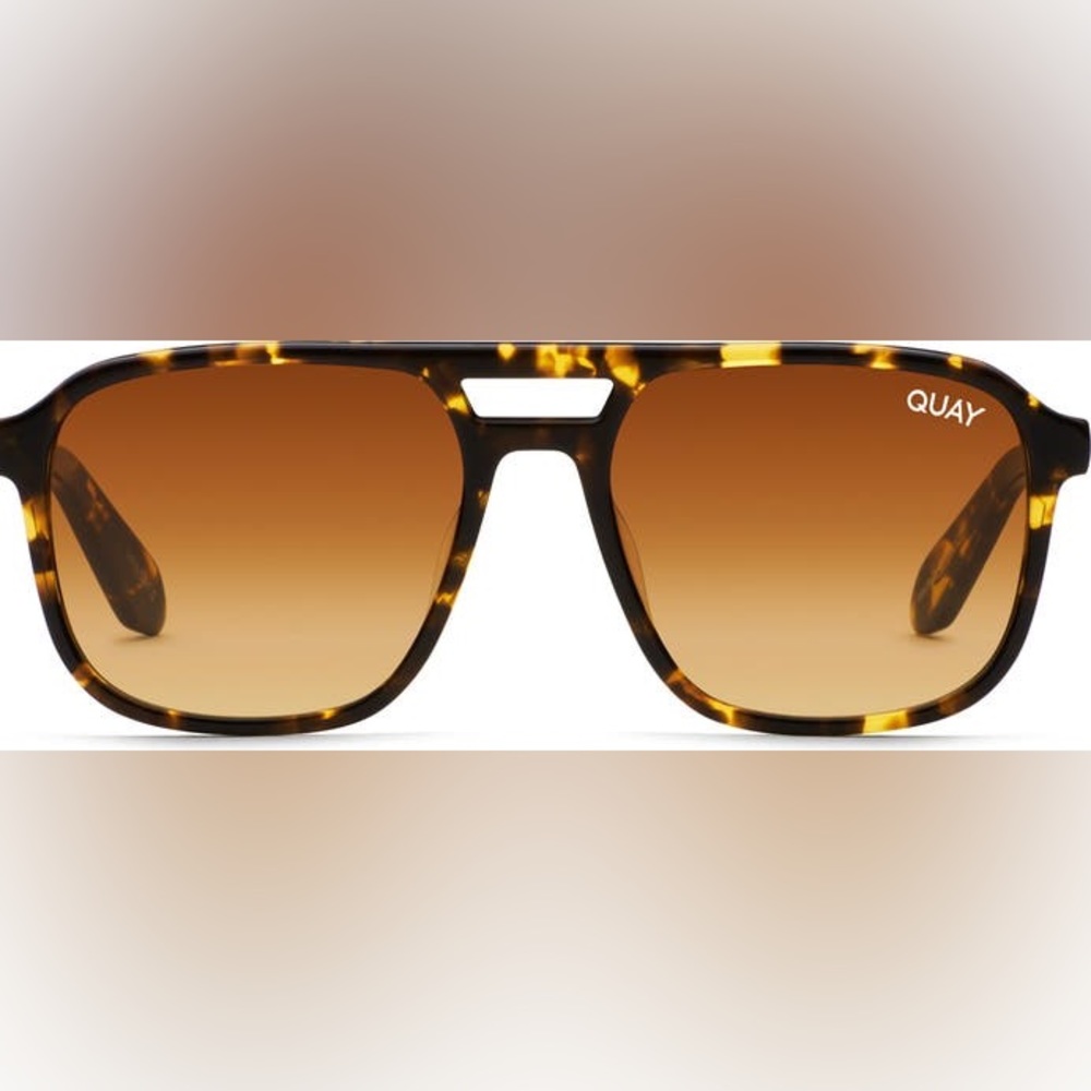 Quay On The Fly Sunglasses Aviator $68 Nordstrom Tortoise Shell Brown